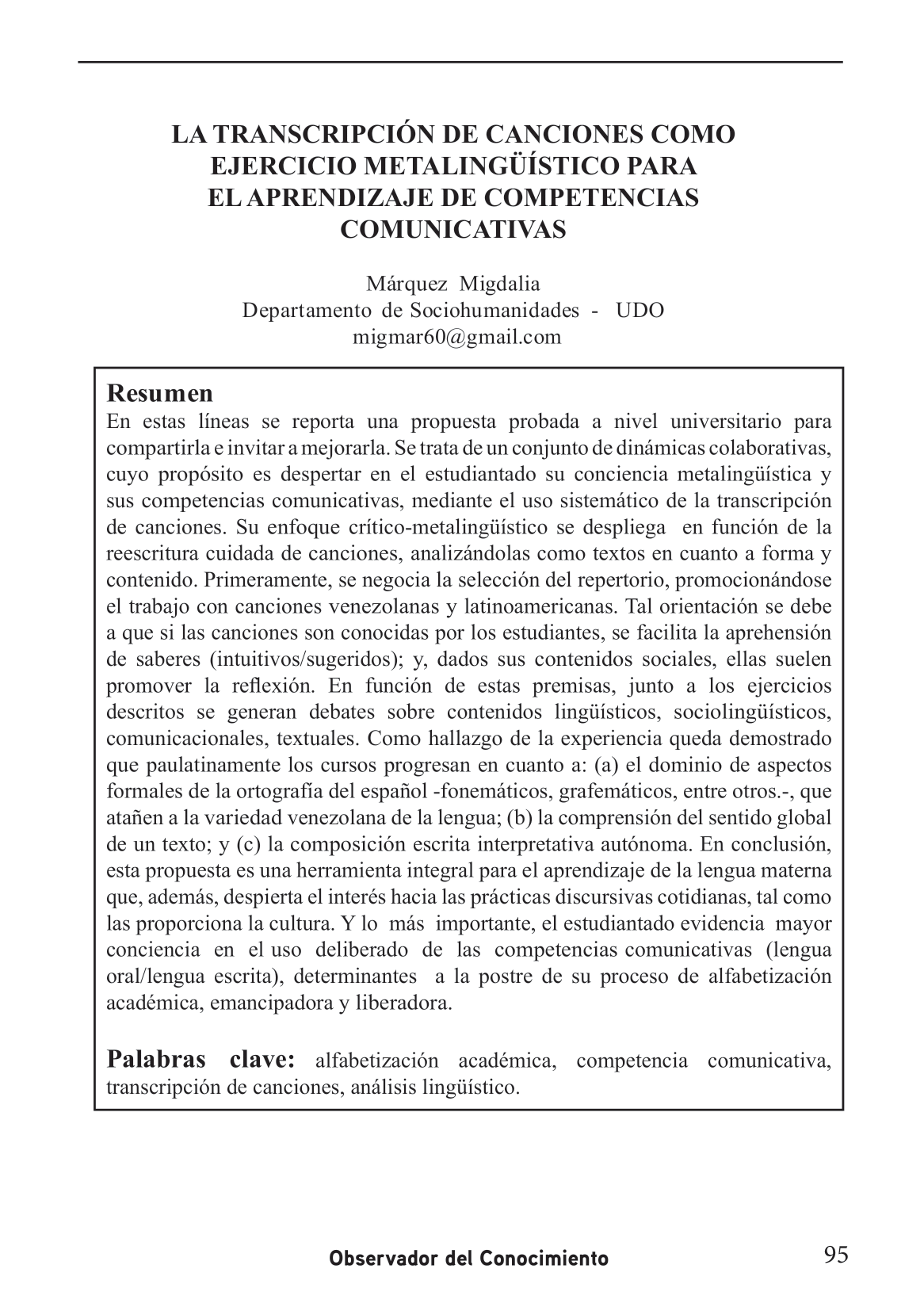 Conciencia metalingüística