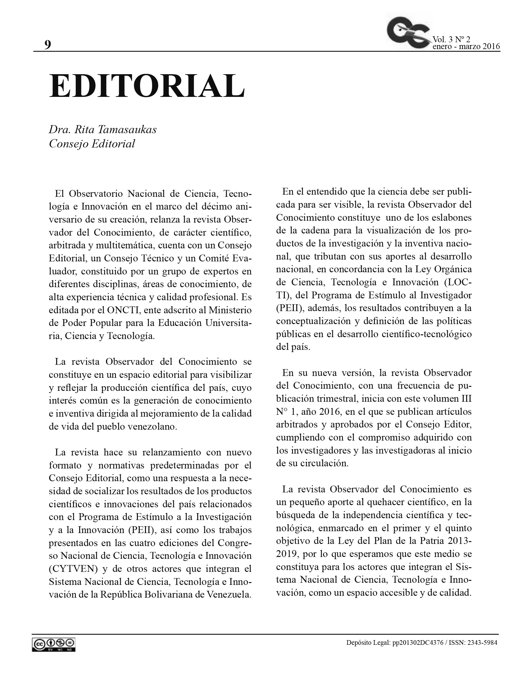Editorial