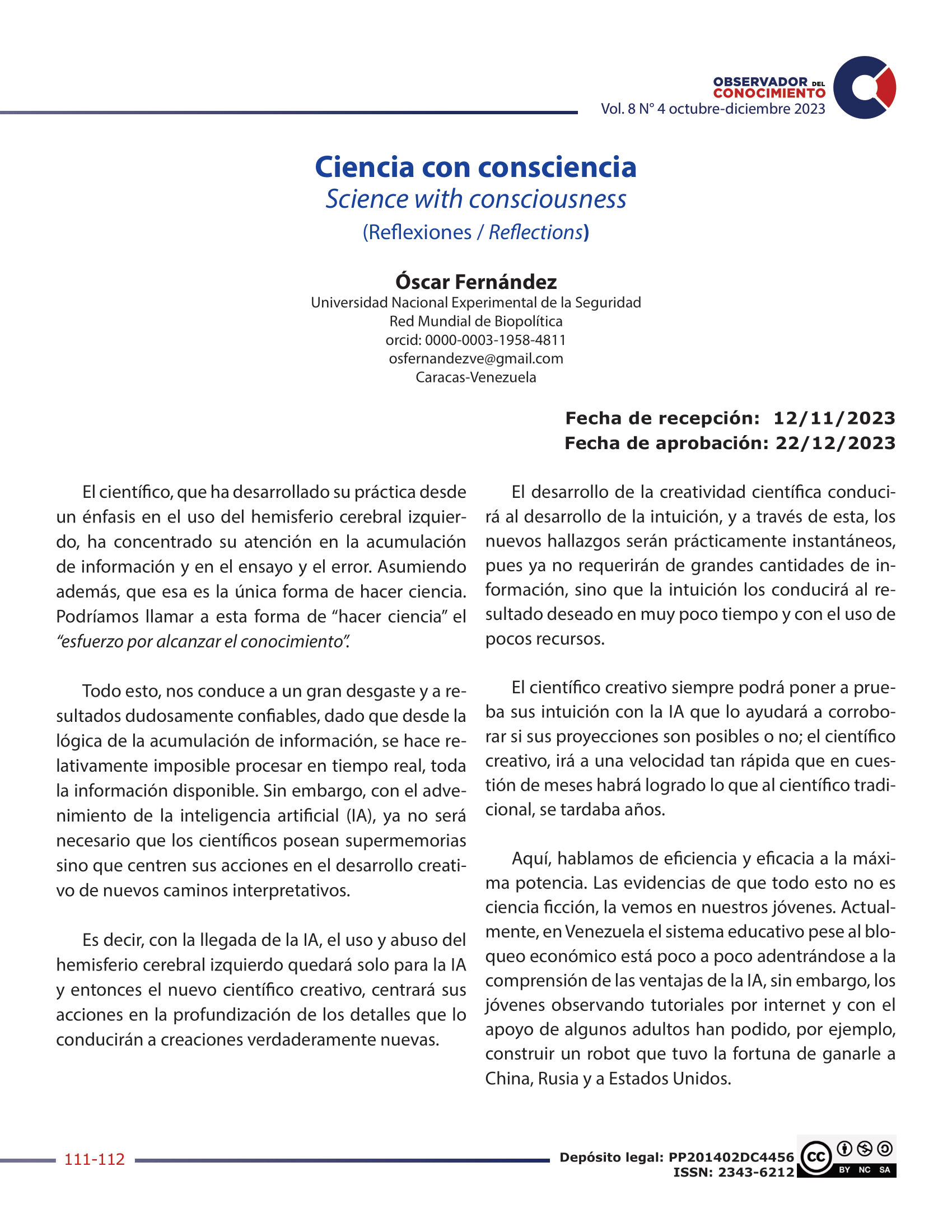 Esfuerzo por alcanzar el conocimiento