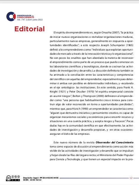 El espíritu de emprendimiento