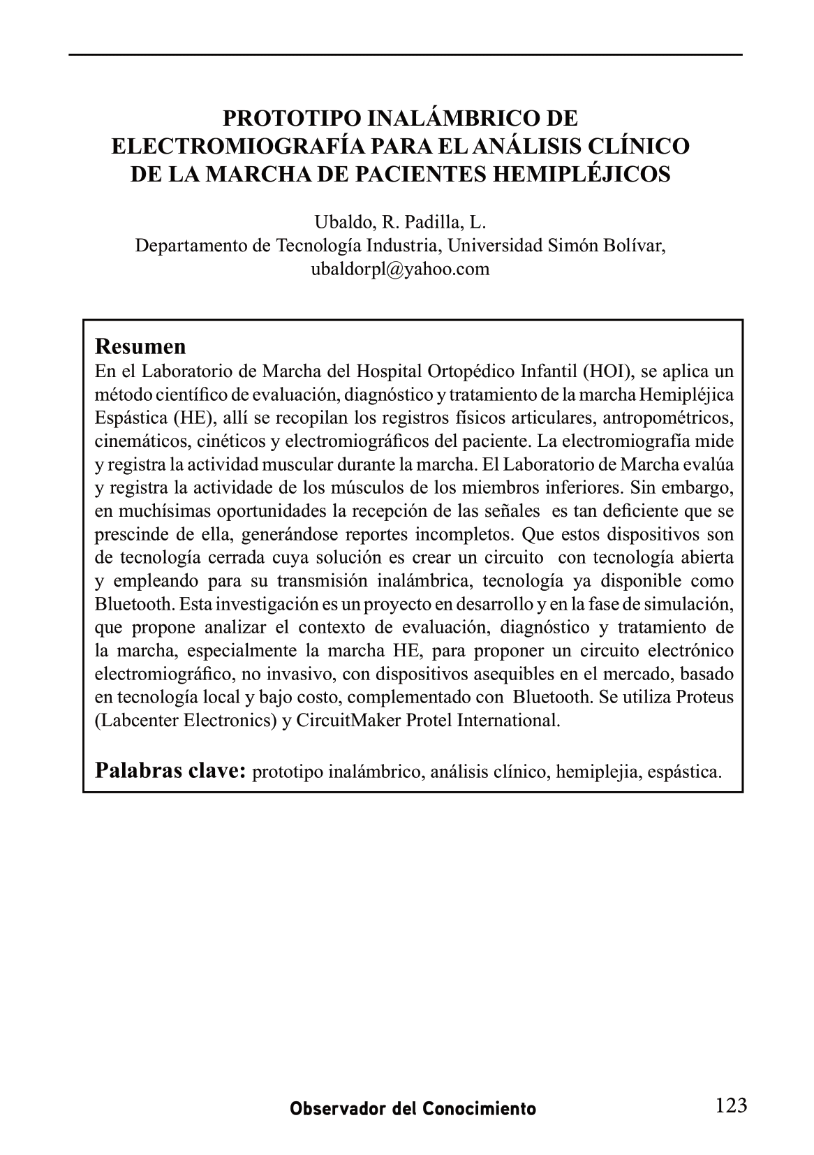 Método científico de evaluación