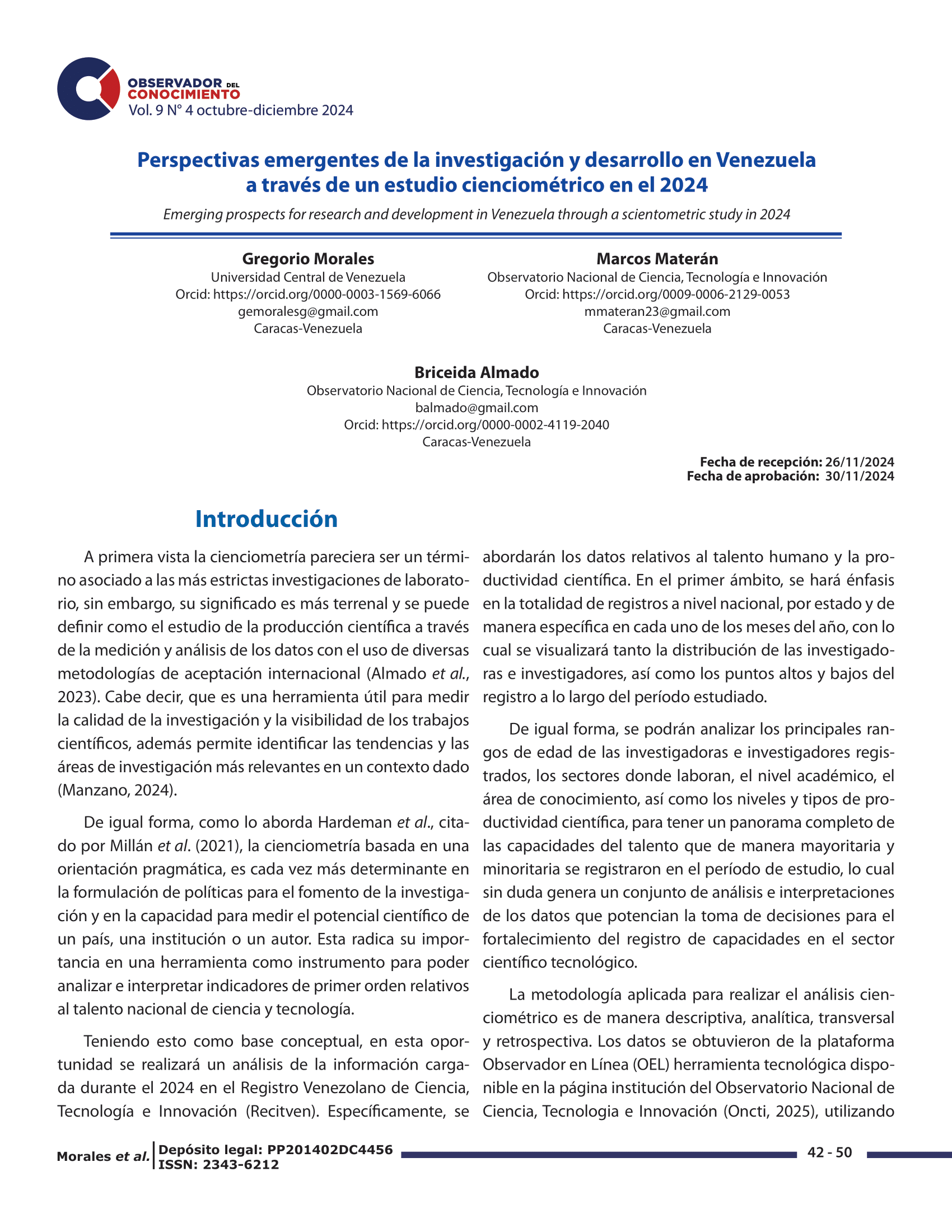 Investigación y desarrollo
